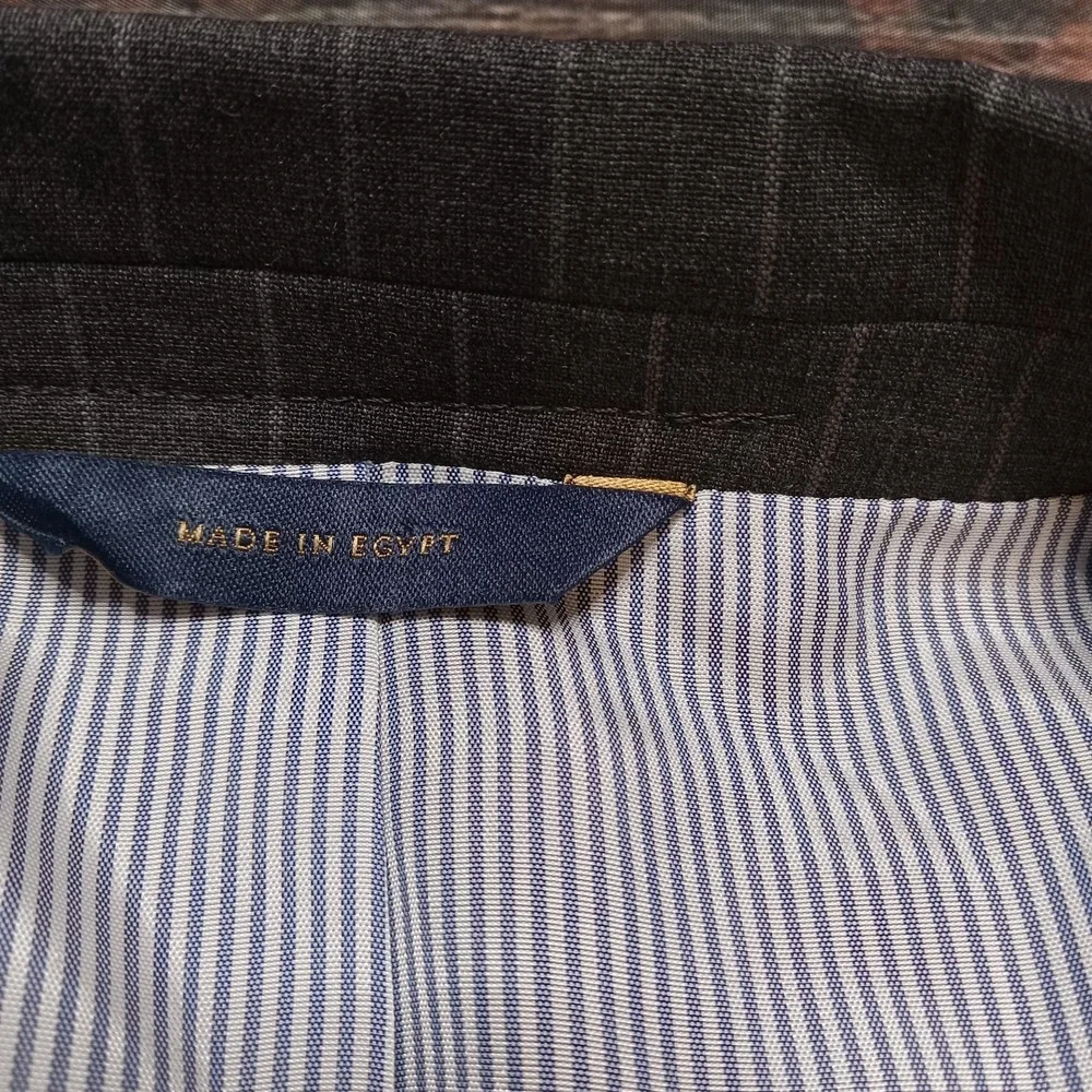 Brooks Brothers Explorer‎ Regent Fit Men's Blazer 46 Reg Gray Pinstripe
